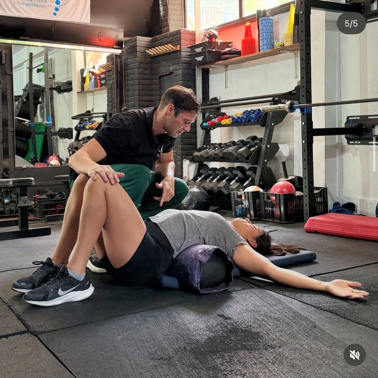 Sesión de kinesiología deportiva en Kimold